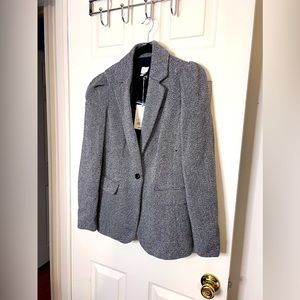 A NEW DAY, tweed, puff shoulder, blazer. New w/tags. Perfect condition. Sz 4.